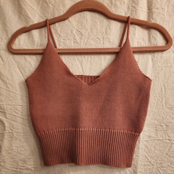 Italian 100% Cotton Knit Top, size Small - Picture 4 of 8